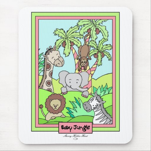 Baby Jungle 26 Mouse Pads