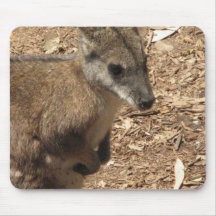 Baby Kangaroo Mouse Pad
