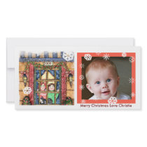 Baby / Kids / Family Christmas Photo Card