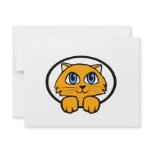 Baby Kitten Cartoon invitations