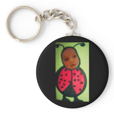 baby ladybug key chain by GINJEE