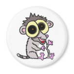 Baby Lemur Magnet