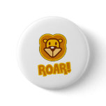 Baby Lion Cartoon Buttons