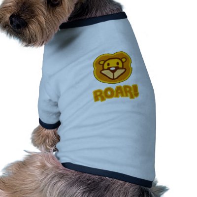 Baby Lion Cartoon Dog Clothes by BurchellDesign