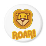 Baby Lion Cartoon Refrigerator Magnets