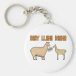 Baby Llama Drama Keychain