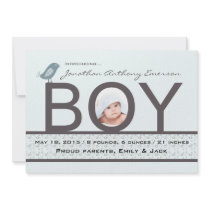 Baby Love - Photo Birth Announcement