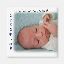 Baby Magnet Best of Mum & Dad! magnets Nicholas