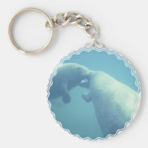 Baby Manatees Keychain