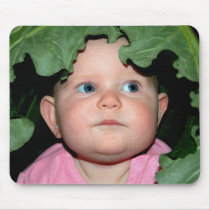 Baby mit Hut Mousepad