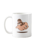 Baby Monkey (Going Backwards on a Pig) Mug