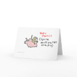 Baby Monkey (riding backwards on a pig)