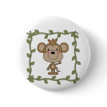 Baby Monkey Tshirts and Gifts Button
