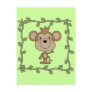 Baby Monkey Tshirts and Gifts Postcard