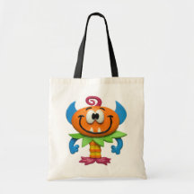 Baby Monster Canvas Bag