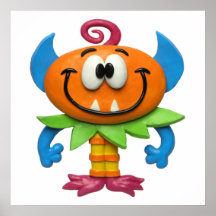 Baby Monster Print