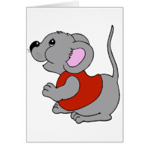 Baby Mouse Greeting Card