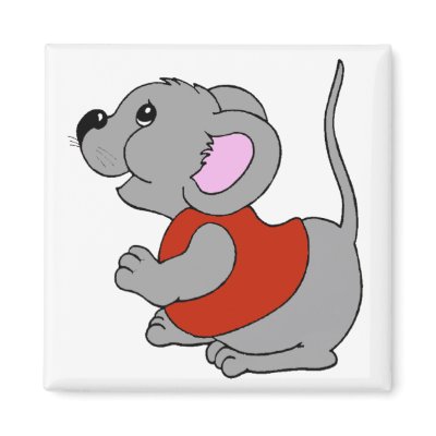 Baby Mouse Fridge Magnet by fstasu58