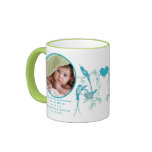 Baby Mug with Baby Photo Important Birth Stats