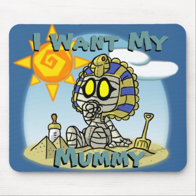 Baby Mummy Mousepad by AltoonatiV