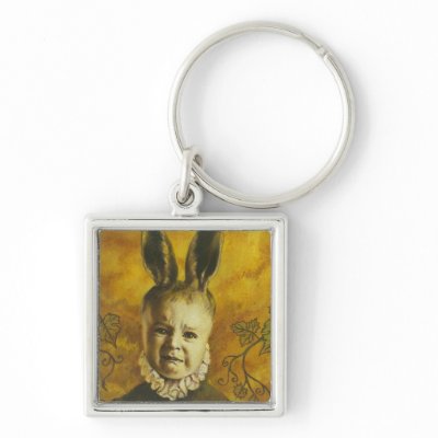 Baby Mutant Bunny Premier Keychain by mictomart