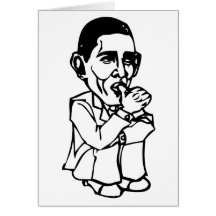 Baby Obama wants his bottle Card