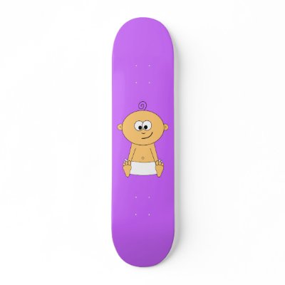 Baby on Board on Skateboard 2 by mentalvagabond