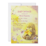 Baby Otter & Starfish Cute Baby Shower Invitations