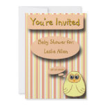 Baby Owl Baby Shower Invitations