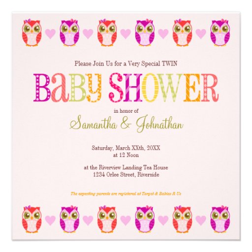 baby_owls_twin_girls_shower_invitation ... baby_owls_twin_girls_shower_invitation ...