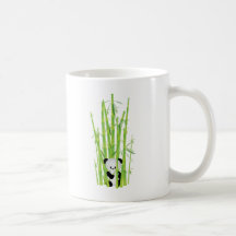 Baby Panda in Bamboo Forest Coffee Mug