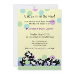 Baby Panda Mania invitations