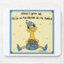 Baby Peacock Handsome as daddy Mousepads