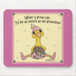 Baby Peahen Fancy as Grandma mousepads