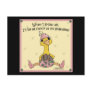 Baby Peahen Fancy as Grandma Postcards