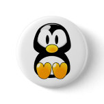 Baby Penguin Button