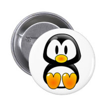 baby penguin tux pin