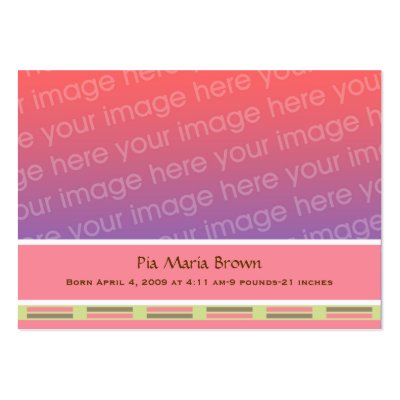 Baby Photo Birth Announcements by BabyAnnouncements