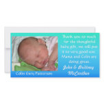 Baby photo thank you cards photo cards