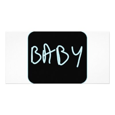 Baby Custom Photo Card by pokeraddicts