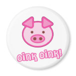 Baby Pig Cartoon Refrigerator Magnets
