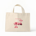 Baby Pink Bear and Pink Tractor Bag