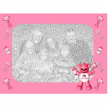 Baby Pink Bear and Pink Tractor Photo Sculpture photo sculptures