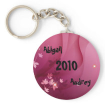 Baby Pink Customised Keychain C.D.