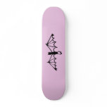 Baby Pink Funny Little Bat skateboards