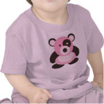 Baby Pink Panda Bear Tees