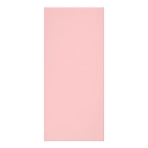 Baby Pink Personalized Rack Card