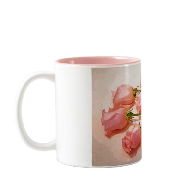 Baby Pinks Coffee Mugs by Cyn_Valentine