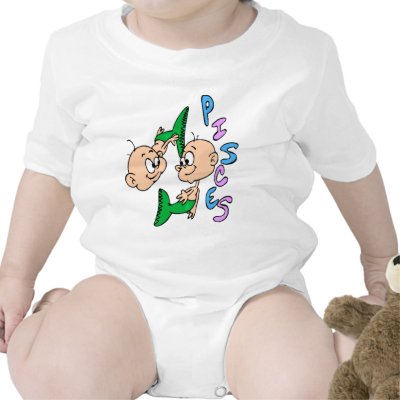 Baby Pisces Shirts by Jojodesign