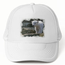 Baby Polar Bear Baseball Hat